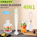 4 in 1 Sokany Hand Blender