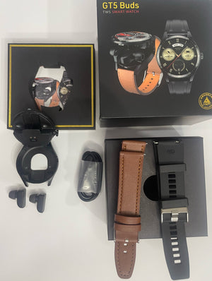 GT5 Buds BT and Earbuds in -1 Smart Watch