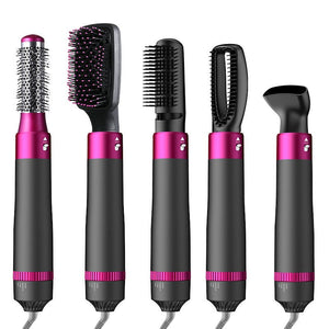 Hot Air Brush : Dry, Style and Volumize with Iconic Technology (5-in-1)